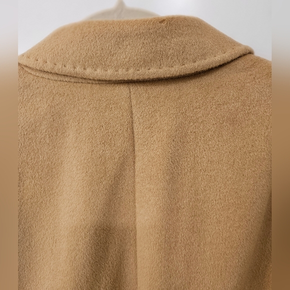 NWT - Angora Blend Venezia-Milano Camel Blazer - Size 16 - Picture 11 of 16